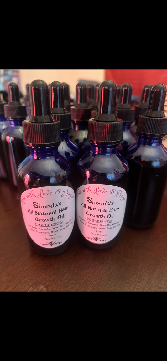 Natural Hair Growth Oil