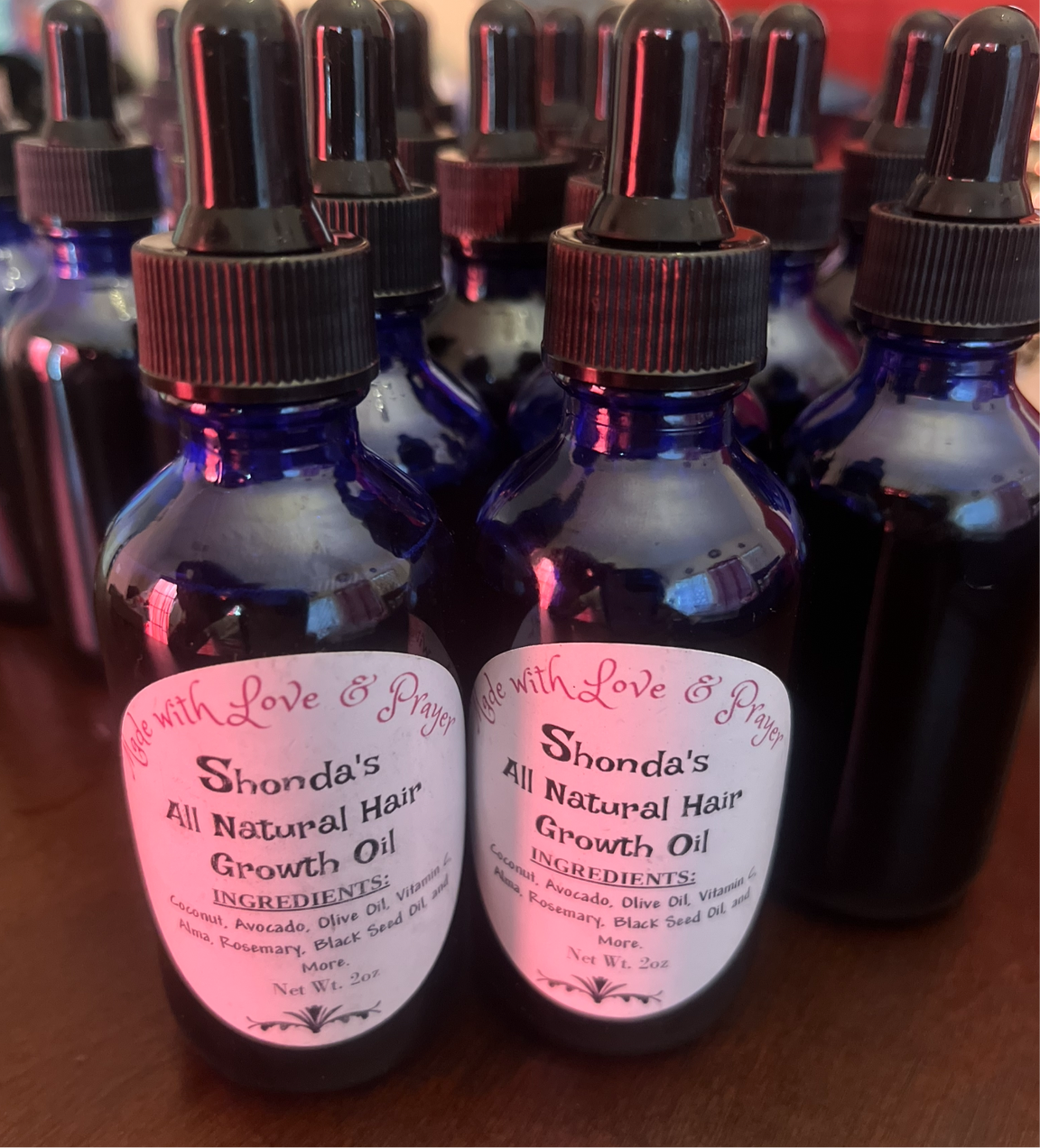 Natural Hair Growth Oil